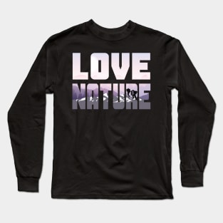 Nature Lover Landscape Gift Long Sleeve T-Shirt